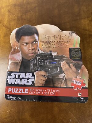Disney Star Wars The Force Awakens Finn 1000 Pc Puzzle SEALED Collectable Tin