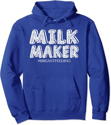 Milk Maker Mother National Breastfeeding Awareness Unisex Hooded Sweatshirt
