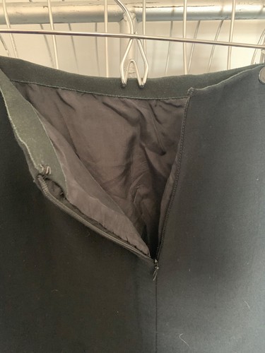 RALPH LAUREN PURPLE LABEL - SCHWARZER BLEISTIFTROCK AUS 100 % WOLLE - GRÖSSE 12 - HERGESTELLT IN USA - Bild 6 von 24