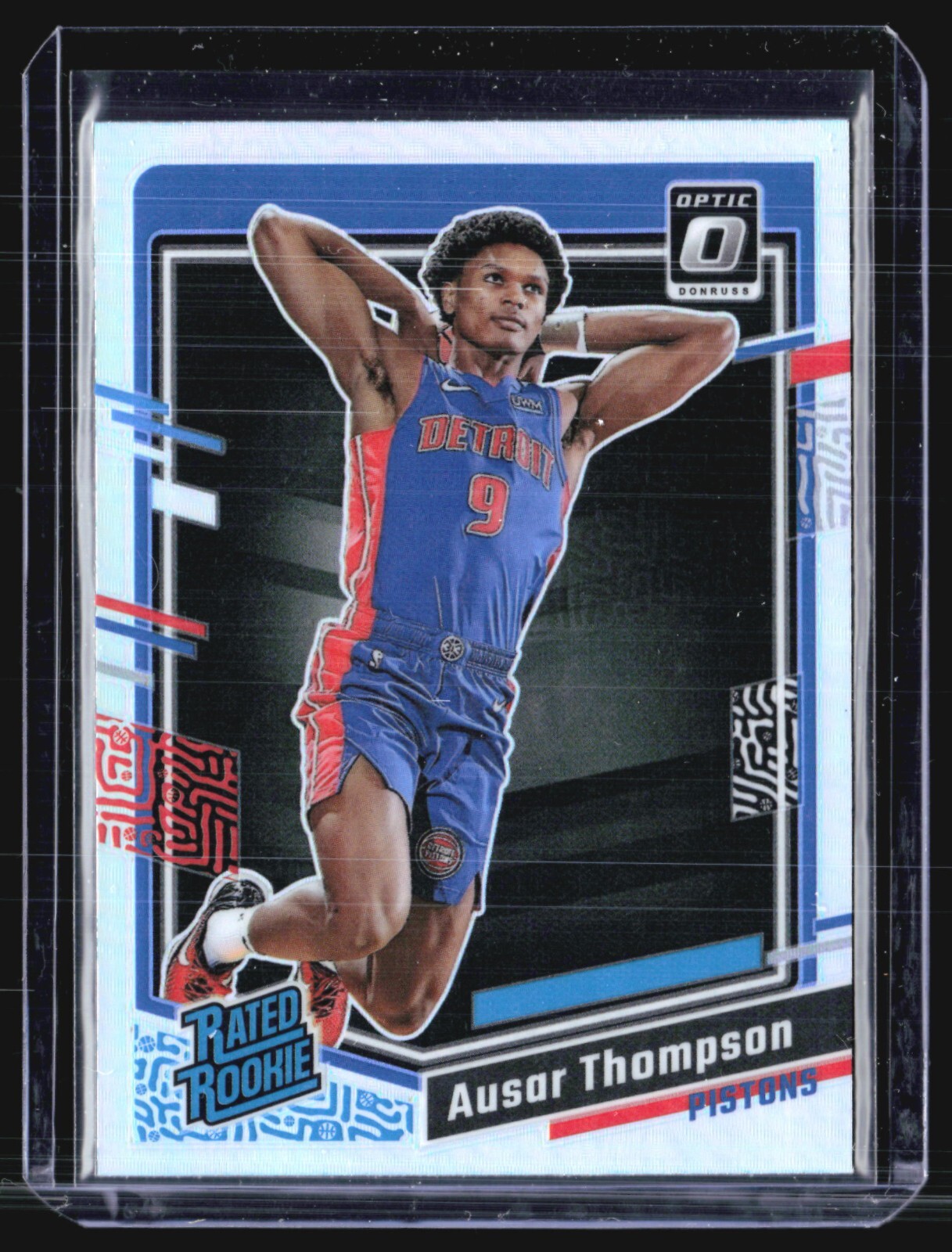 2023-24 Panini Donruss Optic - Rated Rookie #235 Ausar Thompson (RC) Silver Holo