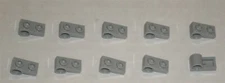 LEGO NEW 1x2 Light Bluish Grey Plate Horizontal Hole (10x) 6089147 Brick 18677