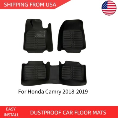 Car Floor Mats Dustproof Liner Auto Custom Carpets For Honda Camry 2018-2019