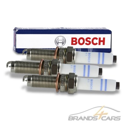 3x BOSCH ZÜNDKERZE FÜR AUDI A1 A3 8Y SEAT ARONA IBIZA SKODA VW GOLF 7 8 1.0 TSI