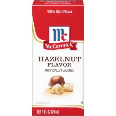 McCormick Hazelnut Extract 1 fl oz - Discontinued/Retired ***JAN 2018***