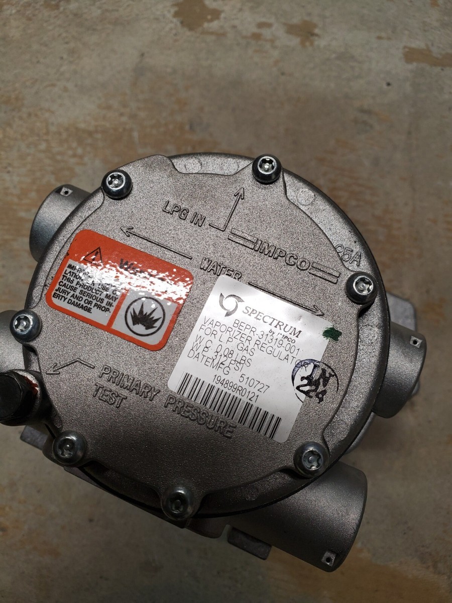 ESP SSH(CL-P-S1、CL-P-S1 RW/RP、CL-P-H1b) Spectrum Vaporizer Regulator BEPR-31319-001, E1657600