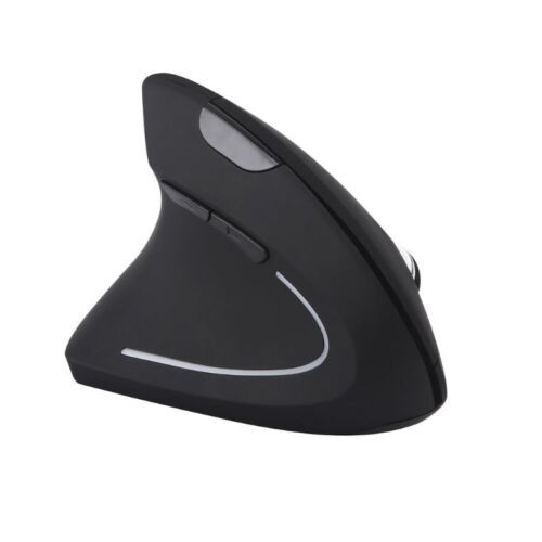 Gaming Vertical ​Ergonomic Mouse Left Hand USB Wireless 1600DPI Optical Mice - Picture 1 of 8
