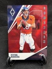 2019 Panini Phoenix Comeback Red 137/299 Peyton Manning #6 HOF