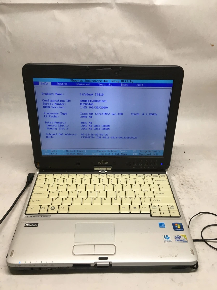 Fujitsu Intel Core 2 Duo PC Laptops and Netbooks for sale - eBay