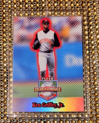 2000 Fleer Ultra Ken Griffey Jr DECADE OF DOMINANCE #4 MINT  UHD PICS 