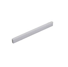 Hosco Flat Bottom Blank Bone Acoustic Guitar Saddle 75x8x2.4mm