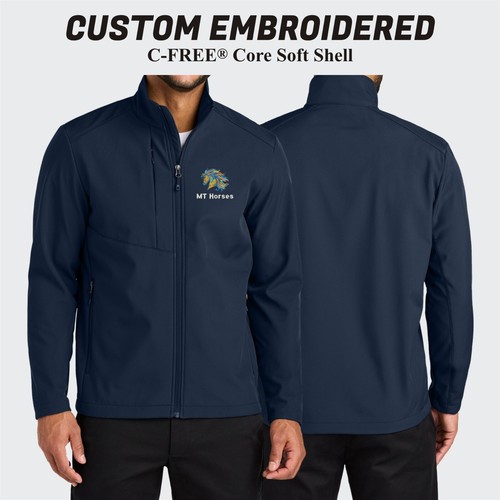 Men's Custom Soft Shell Jackets, Customize Logo Embroidery, Custom Rain Jacket. - Picture 12 of 13