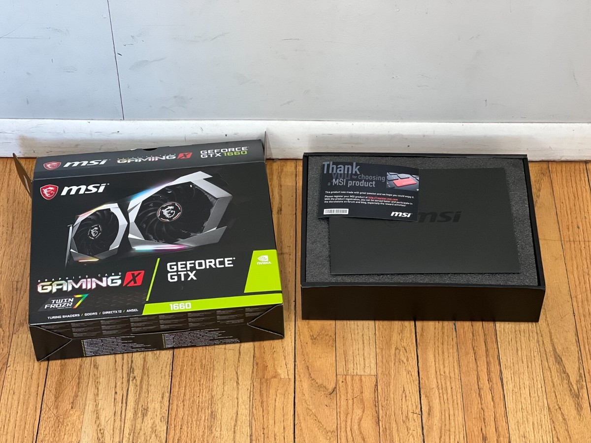 GeForce GTX 1660 Super MSI Twin Frozr 7 Graphics Card | eBay
