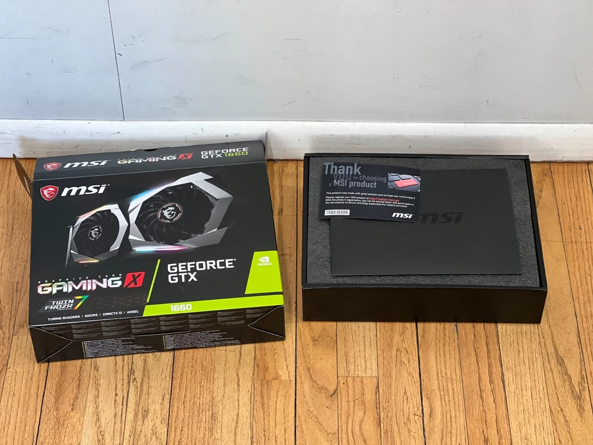 GeForce GTX 1660 Super MSI Twin Frozr 7 Graphics Card | eBay