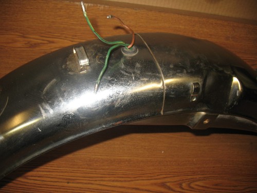 1972 CB350 CHROME REAR FENDER HONDA CB 350 80100-345-670XW - Picture 3 of 11