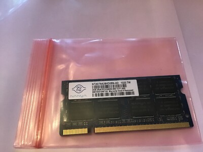 NANYA 2GB 2RX8 PC2-6400S COMPUTER RAM MEMORY NT2GT64U8HD0BN-AD 