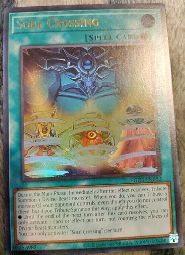 Soul Crossing Ultra Rare EGO1-EN002 - 第 1/1 張圖片