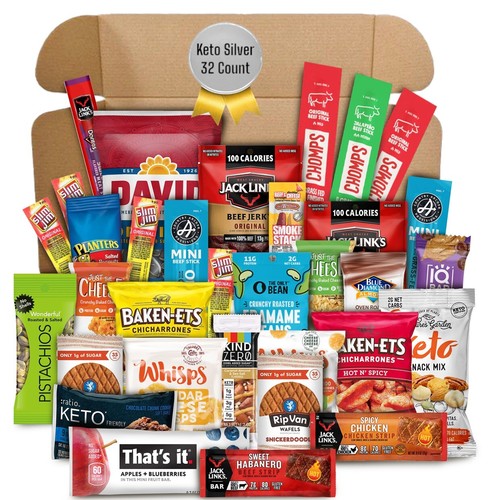 GESCHENKBOX Keto-Friendly High Protein Low Carb Fleisch Sorte Snack Pflegepaket❤️ - Bild 16 von 20