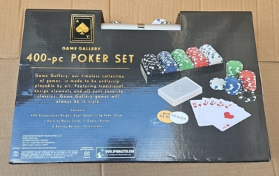✨️Poker FACE SET 400 PCS Game OF THE TABLE🆕 | eBay