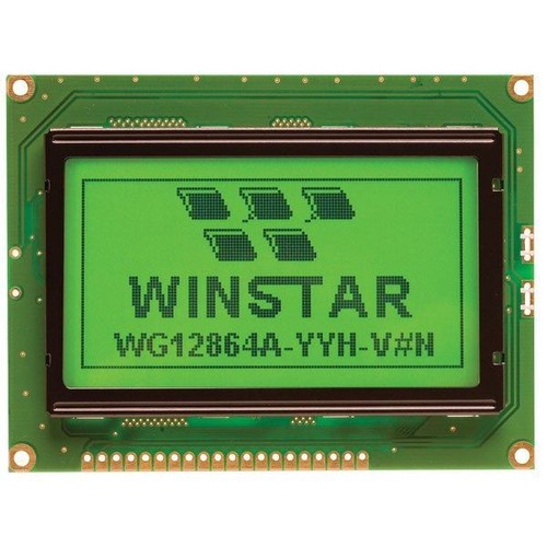 Winstar WG12864A-TMI-VN Graphic Display Negative Blue Mode 128 x 64 White LED