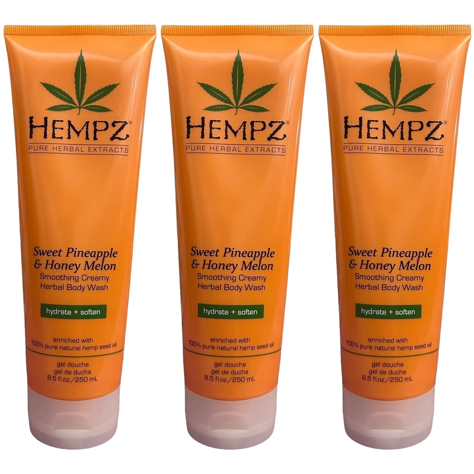 Cuerpo crema Hempz Lava y geles de ducha