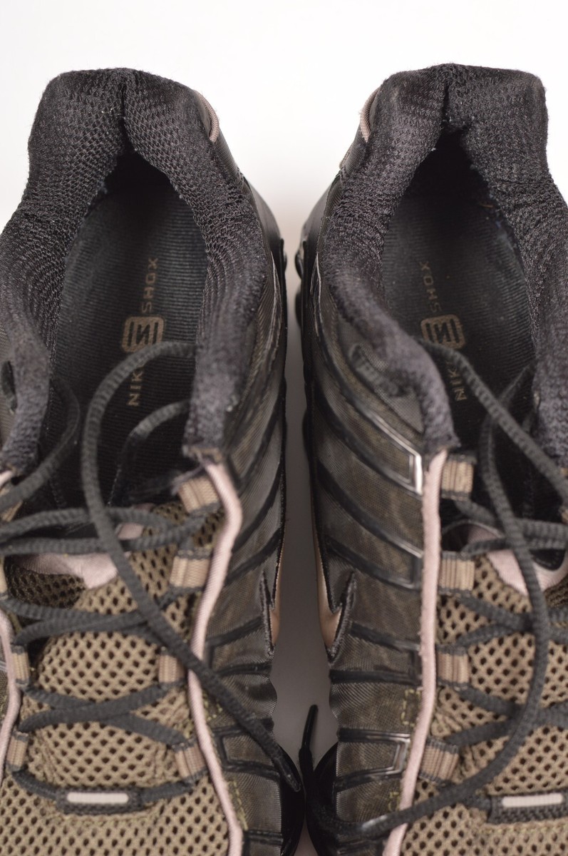 Rare Nike Shox TL Black Metallic Pewter Cargo Khaki CW2370 Rare Nike Shox TL Black Metallic Pewter Cargo Khaki CW2370