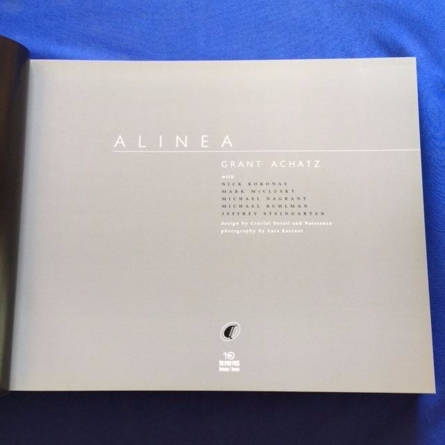 ALINEA - FIRST EDITION BY GRANT ACHATZ | eBay