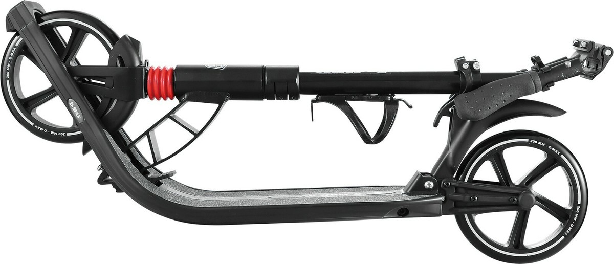 Folding kick Scooter with 8-inch wheels, full suspension Folding kick Scooter with 8-inch wheels, full suspension