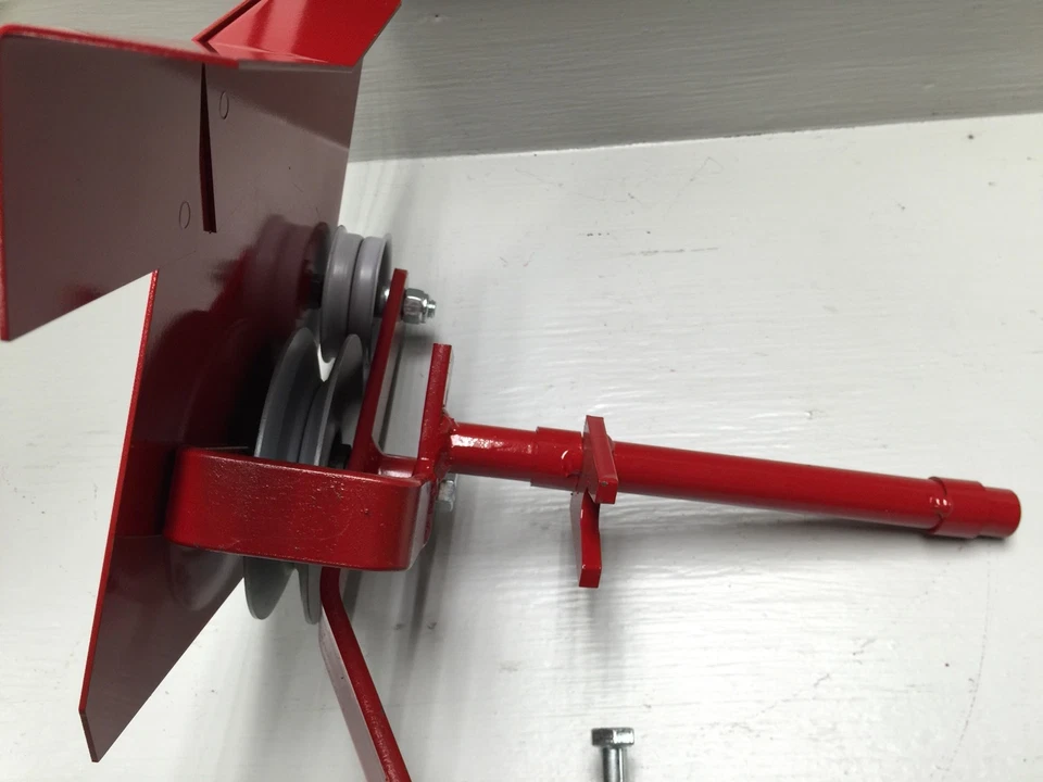 Rueda Caballo Toro Tiller Soporte con Protector Foto 3 de 4