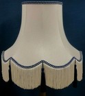 Cream Navy Blue Rope Table Lamps Floor Standard Lampshades Ceiling Wall Lights