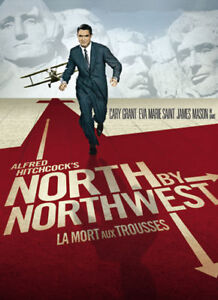 219249 North by Northwest 1959 Retro Movie GLOSSY POSTER  FR