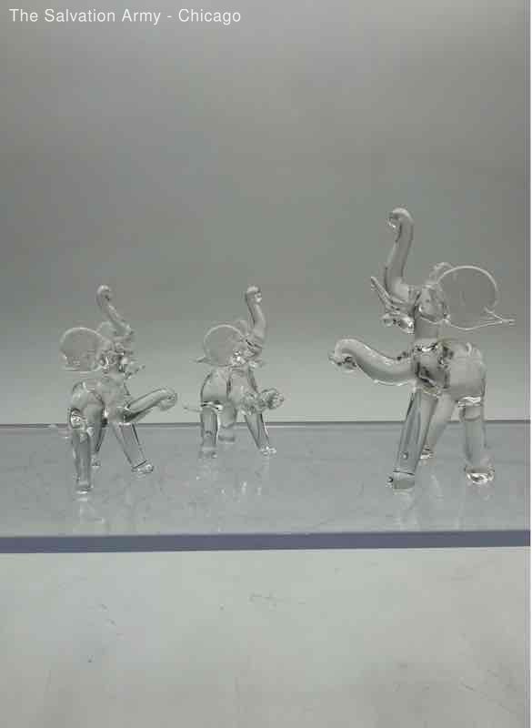 Clear Glass Home Decorative Two 2.5