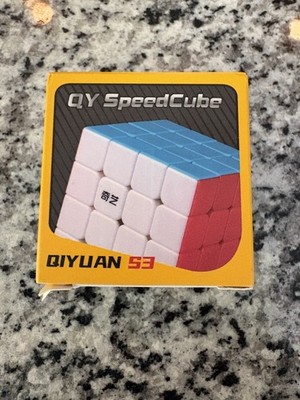 QiYi QY SpeedCube 4x4 Qiyuan S3 Stickerless Puzzle Cube Toy New