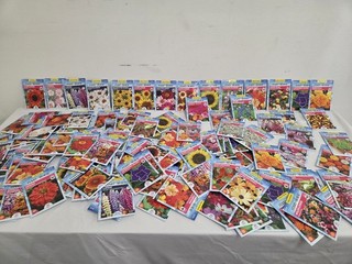 Lot Of 300 Variety Flower Seeds Packs Garden Pollinator ALL FERRY MORSE 12/26