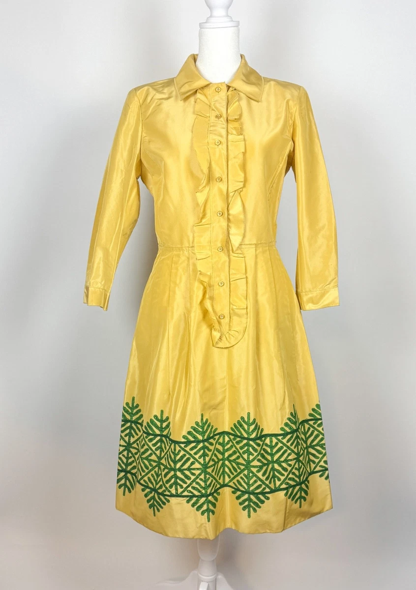 Oscar de la Renta Yellow Dresses for Women for sale | eBay