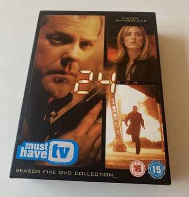 24 Twenty Four Season 5 (7 DVDs)  | DVD | komplette Staffel 5