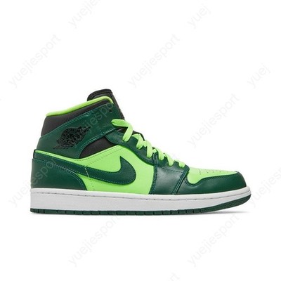 2013 Nike Air Jordan 1 Phat Gorge Green Hulk OG Retro 554724-330 Sz 9.5 Jordan 1 Hulk - 554724-330 for Sale | Authenticity  main image 2
