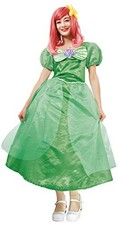 Disney Little Mermaid Ariel Dress Costume Ladies Green 155cm-165cm RUBIE'S JAPAN