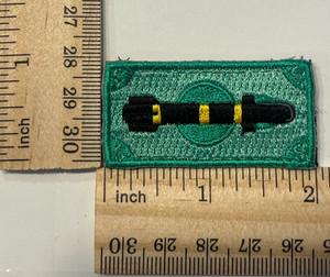 US AIR FORCE PATCH: 15th Attack Squadron MQ-9 Reaper Hellfire Pencil Tab Pocket