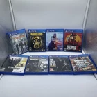 PS4 Game Lot (8 Games) - Red Dead 2, Last Of Us, GTA V, Etc - Great Bundle Works