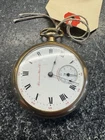 Antique Waltham Pocket Watch Running – Gold Filled Ramona 20yr Case – Clean Move