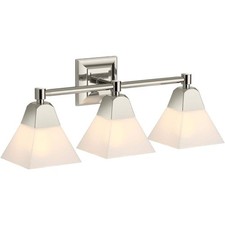 KOHLER Memoirs 3-Light Polished Nickel Wall Sconce