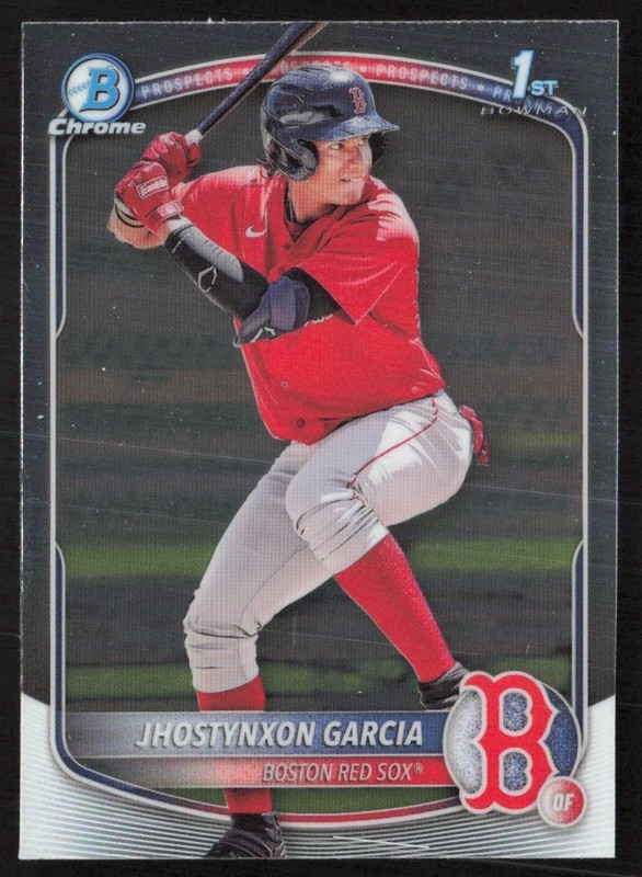 2025 Bowman Chrome Prospects Jhostynxon Garcia #BCP-43 GS1-5