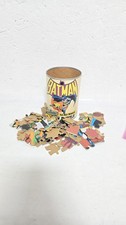COMPLETE Vtg 1973 BATMAN ROBIN The Boy Wonder 81 Can Puzzle Jigsaw 1154 Htf APC