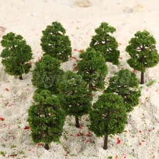 20Pcs 9cm HO OO Scale DIY Model Trees for Train Railroad Layout Diorama Wargame