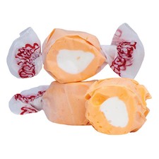 TANGERINE Salt Water Taffy Candy - TAFFY TOWN 3/4lb Bag SHIPS FREE