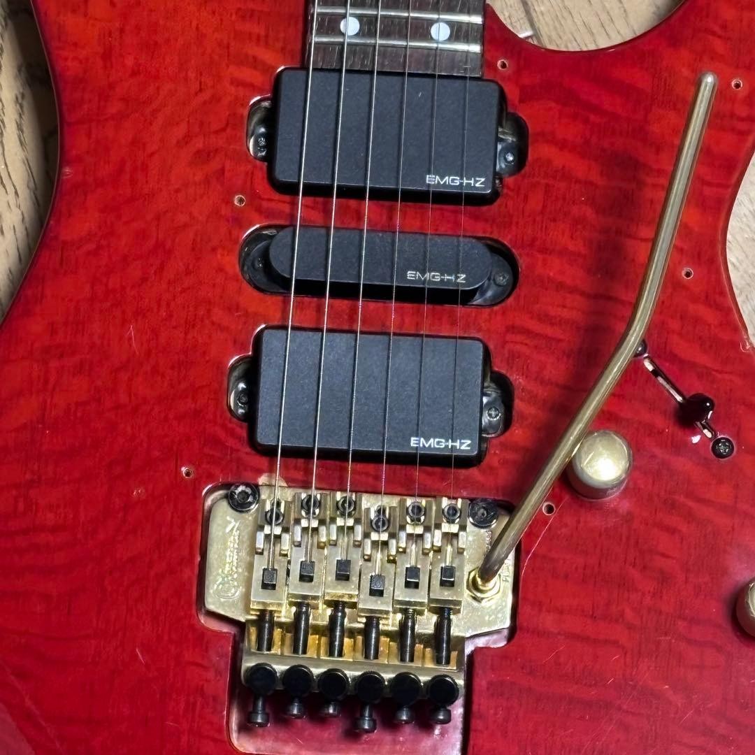 Charvel Soloist Dinky EMG HZ Lacewood Body Electric Guitar with