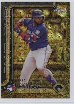 2025 Topps Gilded Collection 2/50 Vladimir Guerrero Jr #133 05yh