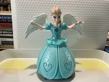 Snow Dance Doll; Princess Dolls for Girls, Elsa Dancing Doll, Singing, Flashing.