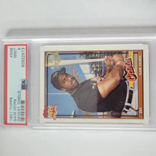 1991 Topps Desert Shield--- SAM HORN---#598 --- PSA 9