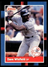 Dave Winfield 1988 Donruss #298 Yankees MLB READ FREE SHIPPING AutographDen